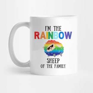 I'm the Rainbow Sheep of the Family Mug